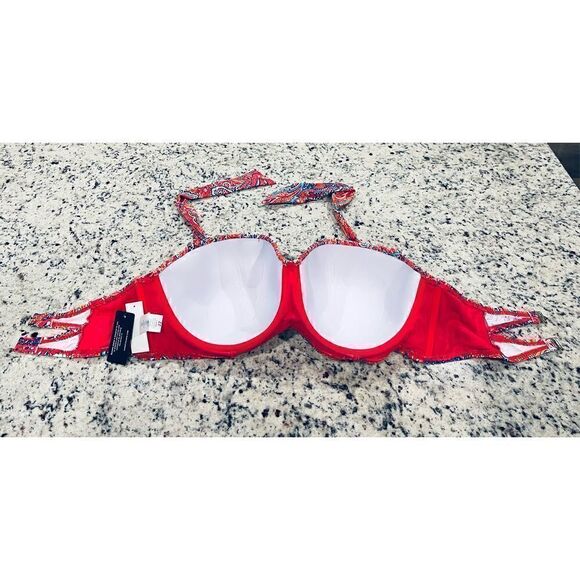 Sunsets Curve Women's Cora Underwire Bikini Top Swimsuit, Samba - Picture 3 of 5